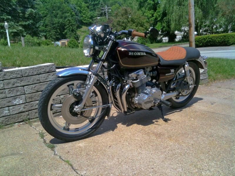 1978 750 Hondamatic, AKA Herman the Honda.